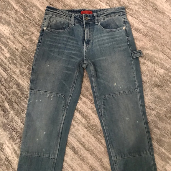 Mid/low rise cargo jeans. - Picture 3 of 4
